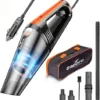 SAPORO Eco Car Vacuum Cleaner (120W, 6000Pa, LED Light)