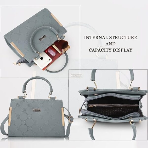 STARWINGS PU Synthetic Leather Women's Satchel Bag | Ladies Travel Handbag - Image 2