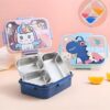Stainless Steel Lunch Box (Blue)