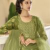 Women Cotton Blend Kurta Pant Dupatta Set